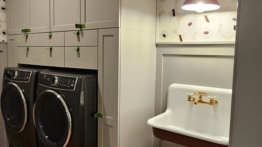 Elegant & Functional Laundry Room for Andrea