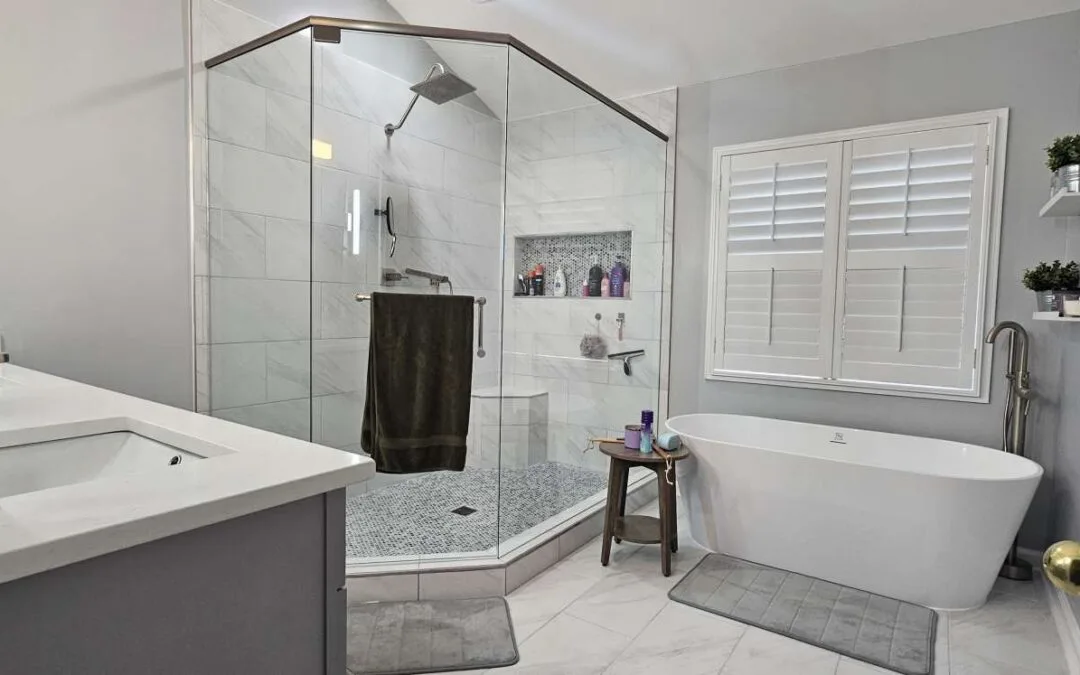 Elegant Master Bathroom Transformation for Brian
