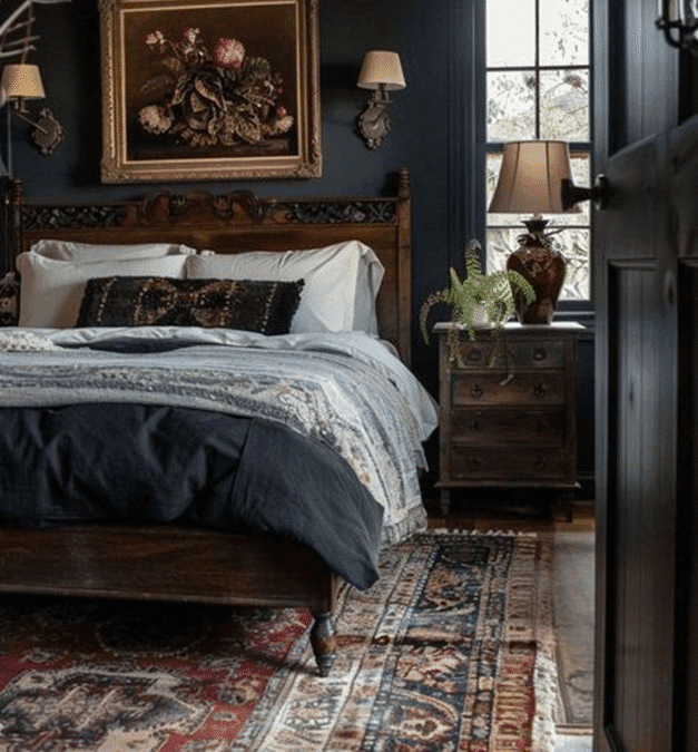 Traditional Moody Maximalist Interior Design: How I Use It in Our Home